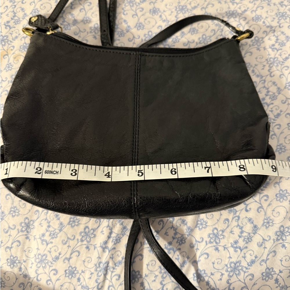 Coach Black Bag with Gold Accent - Picture 4 of 6